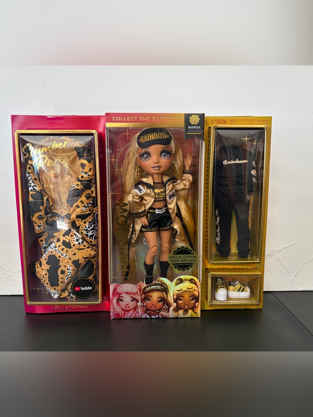 Rainbow High Slumber Party Fashion Doll "Marisa Golding" Special Edition NEW